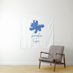 Simple Life Minimalism Tapestry