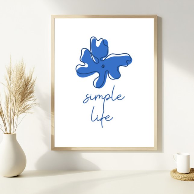 Simple Life Minimalism Wall Art (Creator Uploaded)