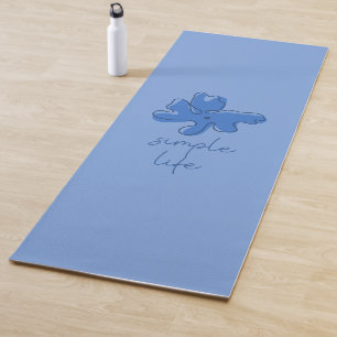 Simple Life Minimalism Yoga Mat