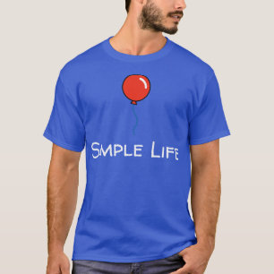 Simple Life Red Balloon T-Shirt