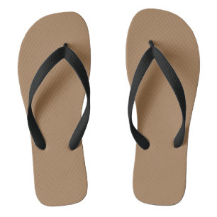 Simple Light Brown Authority® Jandals