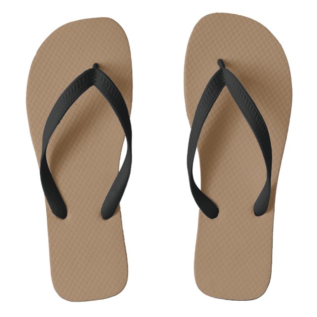 Simple Light Brown Authority®  Jandals (Footbed)