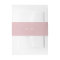 Simple Light Pink Monogram Elegant Wedding