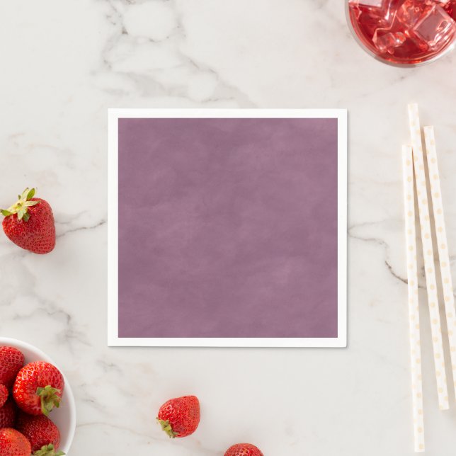 Simple Light Purple Colour Editable Watercolor Napkin (Insitu)