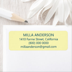 Simple light-yellow
