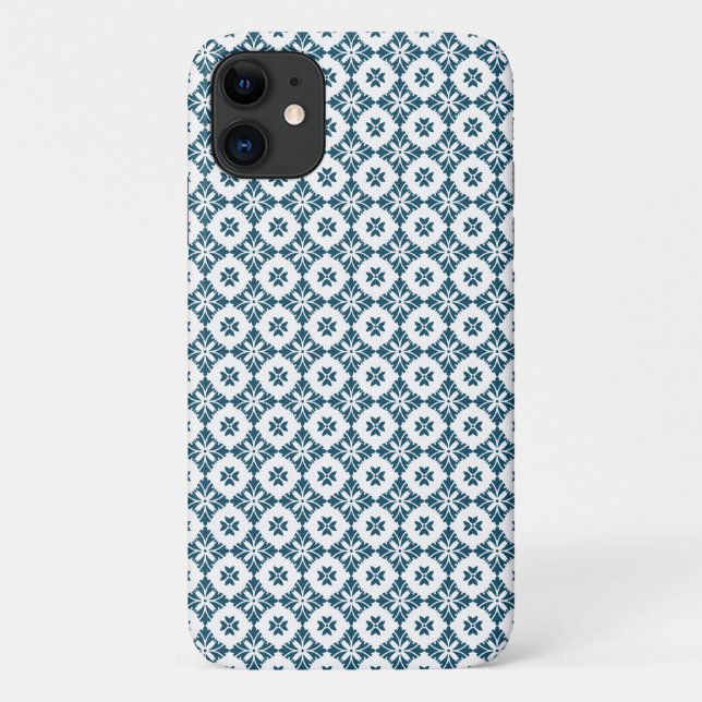 Simple lily pattern Case-Mate iPhone case (Back)
