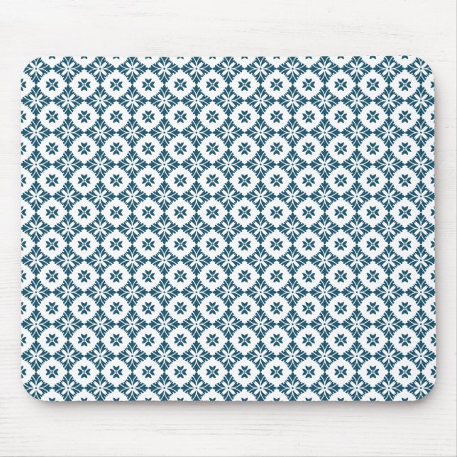 Simple lily pattern mouse pad (Front)