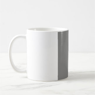 Simple Line Art Moon Phase Mug - Monochrome Black 