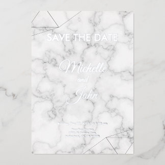 Simple Line Colour Wedding Invitation 