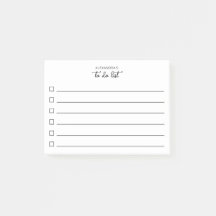 Simple Lined To Do List Checkboxes Script Name