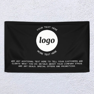 Simple Logo and Text Business Banner