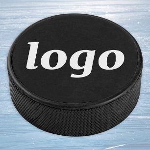 Simple Logo Branding Business Promotional Hockey Puck