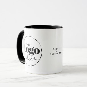 Simple Logo Branding Promotional Business Mug