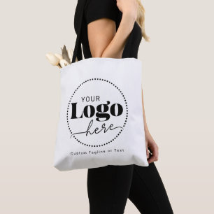 Simple Logo Branding Promotional Business  Tote Bag