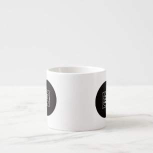 Simple Logo Business Branding Espresso Mug