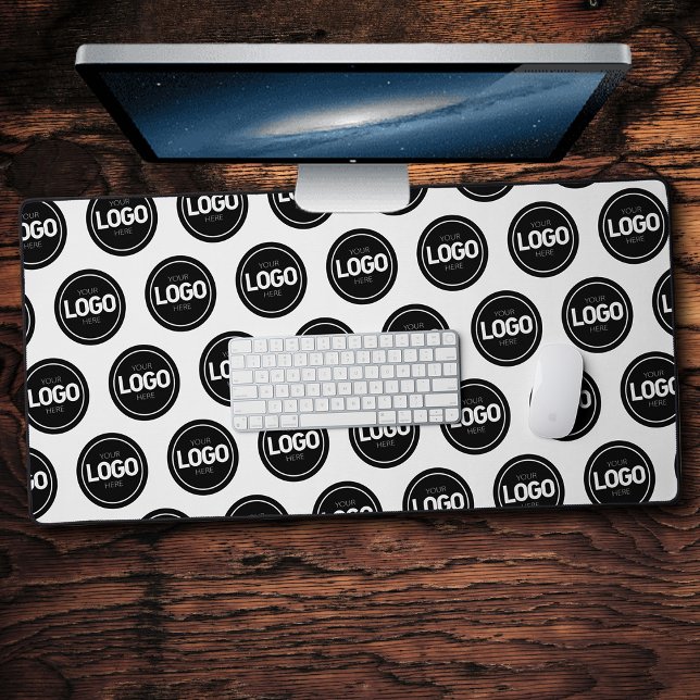 Simple Logo Business Pattern Desk Mat (Creator Uploaded)