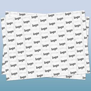 Simple Logo Business Pattern Tissue Paper