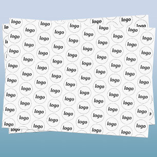 Simple Logo Business Pattern Tissue Paper