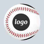 Simple Logo Business Promotional Softball<br><div class="desc">Add your own logo to this design.  Minimalist and professional.  Great for staff and employees,  as a promotional product for your clients and customers,  and at trade shows and corporate events.</div>
