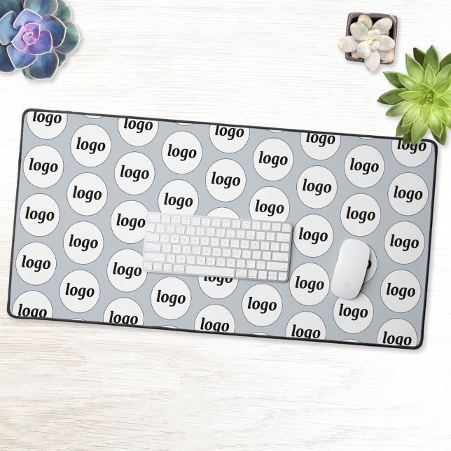 Simple Logo Pattern Business Branding Promotional Desk Mat (Logo pattern business branding promotional desk mat)