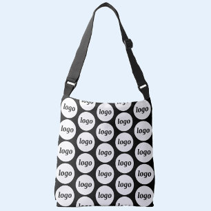Simple Logo Pattern Business Promotional Crossbody Bag