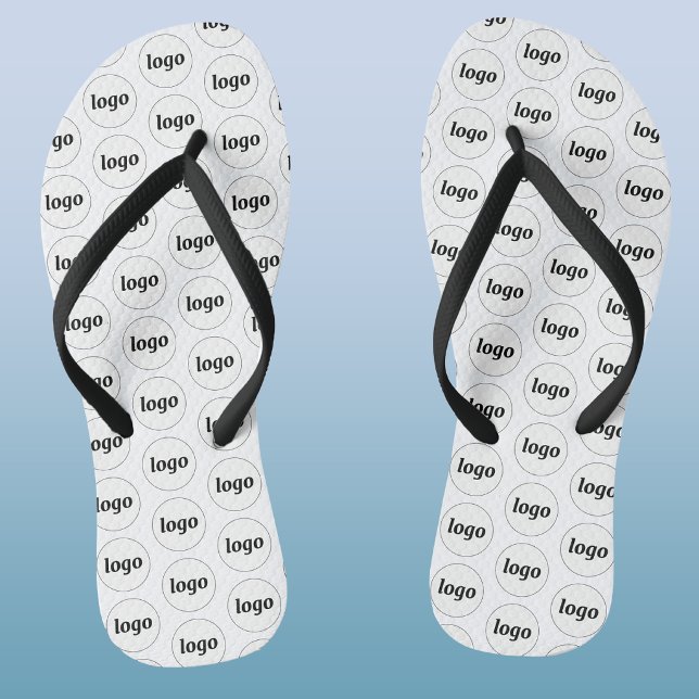 Simple Logo Pattern Business Promotional Jandals (Simple logo pattern business promotional flip flops)
