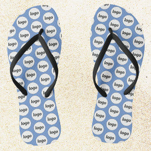 Simple Logo Pattern Business Promotional Jandals