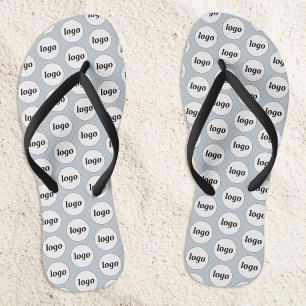 Simple Logo Pattern Business Promotional Jandals