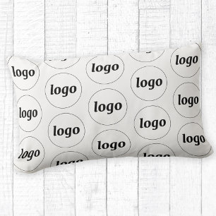Simple Logo Pattern Business Promotional Lumbar Cushion