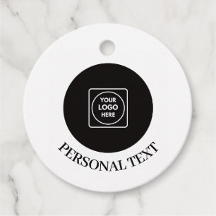 Simple Logo Text Business Label price tags