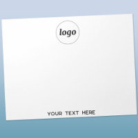 Simple Logo Text Business Promotional