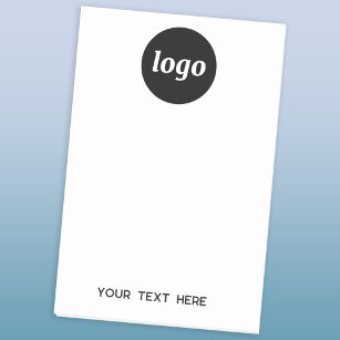 Simple Logo Text Business Promotional Post-it Notes