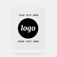 Simple Logo Text Promotional Business