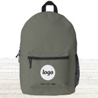 Simple Logo Text Promotional Business Sage Green