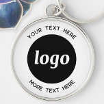 Simple Logo With Text Business<br><div class="desc">Add your own logo and choice of text to this design.  Remove the top or lower text if you prefer.  Minimalist and professional.  Great for employee branding,  or as a promotional product for your clients and customers.</div>