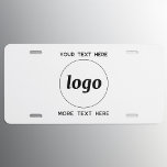 Simple Logo With Text Business<br><div class="desc">Add your own logo and choice of text to this design.  Remove the top or lower text if you prefer.  Minimalist and professional.</div>
