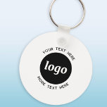 Simple Logo With Text Business<br><div class="desc">Add your own logo and choice of text to this design.  Remove the top or lower text if you prefer.  Minimalist and professional.  Great for employee branding,  or as a promotional product for your clients and customers.</div>