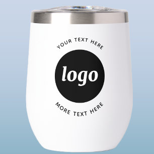 Simple Logo With Text Business Promotional