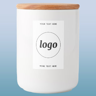 Simple Logo With Text Business Promotional Food Label