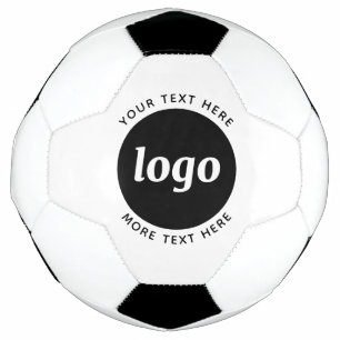Simple Logo With Text Business Soccer Ball