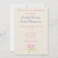 Simple Lotus Flower / Water Lily Wedding