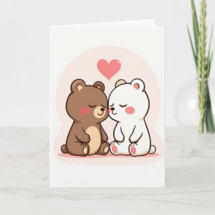 Simple Love Bears Card
