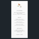 Simple love birds Wedding Menu Card<br><div class="desc">Designed to coordinate with our Love Birds Collection,  this dainty wedding menu card features watercolour love birds on flowers,  and simple & classic font. For more advanced customisation of this design,  e.g. changing layout,  font or text size please click the "CUSTOMIZE" button above. Please contact me for any questions!</div>