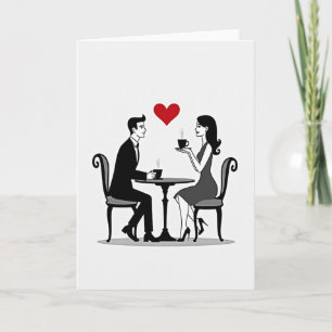 Simple Love Coffee Card