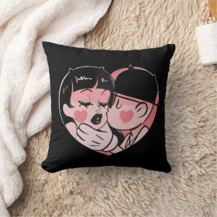 Simple Love Couple Pillow – Romantic Gift