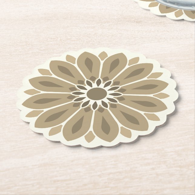 SIMPLE LOVE GIFT MOM SISTER DAD SON TEACHER BOSS PAPER COASTER (Angled)