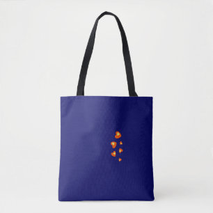 SIMPLE LOVE HEART GIFT BIRTHDAY ANNIVERSARY TOTE BAG