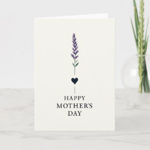 Simple Love Mothers Day Card