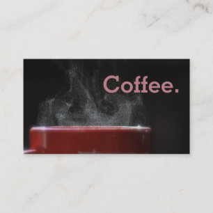 Simple Loyalty Cup Of Coffee Punch-Card