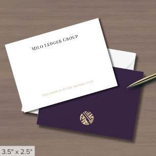 Simple Luxury Business Card